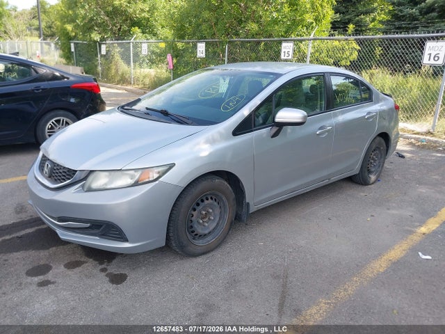 Honda Civic Lx 2014 2HGFB2F4XEH031464 Image 2