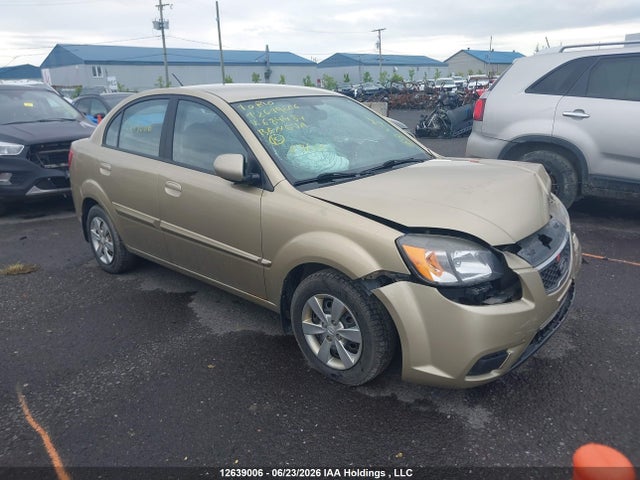12639006 :رقم المزاد ، KNADH4B37A6684484 vin ، 2010 Kia Rio Ex/ex Convenience/ex-convenience مزاد بيع
