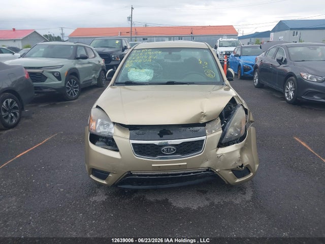 12639006 :رقم المزاد ، KNADH4B37A6684484 vin ، 2010 Kia Rio Ex/ex Convenience/ex-convenience مزاد بيع