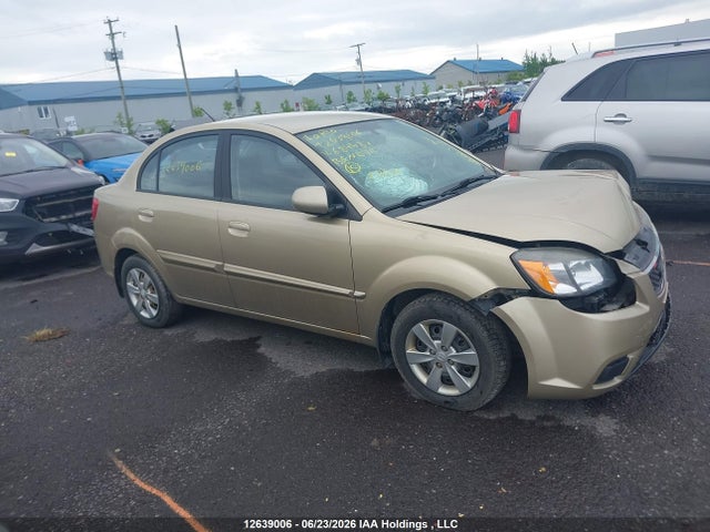 12639006 :رقم المزاد ، KNADH4B37A6684484 vin ، 2010 Kia Rio Ex/ex Convenience/ex-convenience مزاد بيع