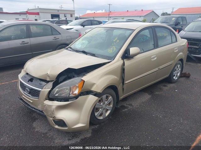 12639006 :رقم المزاد ، KNADH4B37A6684484 vin ، 2010 Kia Rio Ex/ex Convenience/ex-convenience مزاد بيع