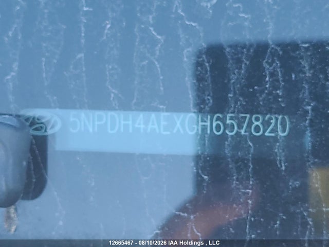 12665467 :رقم المزاد ، 5NPDH4AEXGH657820 vin ، 2016 Hyundai Elantra Se/sport/limited مزاد بيع