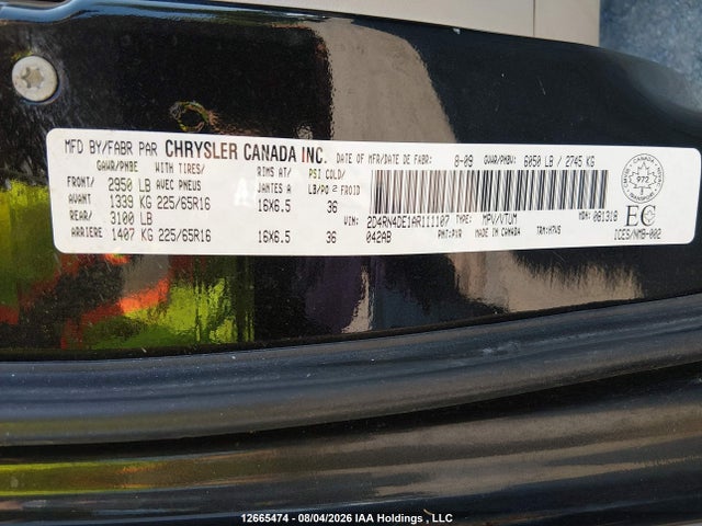 Aukcja sprzedaży 2010 Dodge Caravan, vin: 2D4RN4DE1AR111107, numer aukcji: 12665474