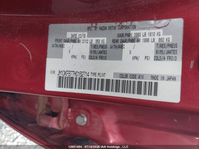 Mazda Cx-3 Gx 2017 JM1DKFB77H0162714 Image 9