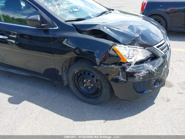 12661931 :رقم المزاد ، 3N1AB7AP2FL647257 vin ، 2015 Nissan Sentra 1.8 S/1.8 Sl/1.8 Sr/1.8 Sv مزاد بيع