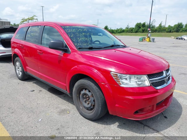 Продажа на аукционе авто 2012 Dodge Journey Se, vin: 3C4PDCAB6CT319964, номер лота: 12665504