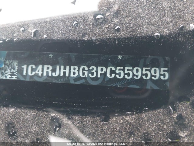 1C4RJHBG3PC559595 Jeep Grand Cherokee Limited