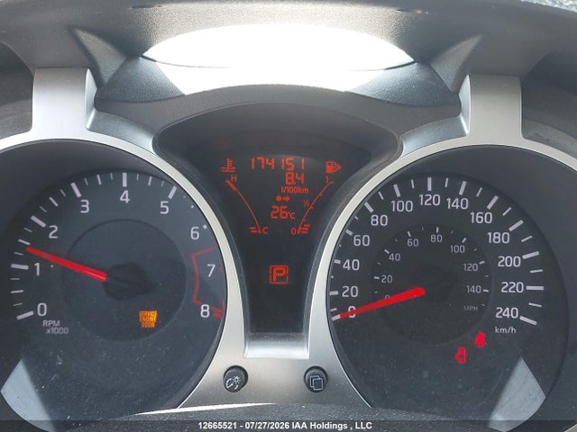 2011 Nissan Juke S/sv/sl მანქანა იყიდება აუქციონზე, vin: JN8AF5MR2BT002718, აუქციონის ნომერი: 12665521