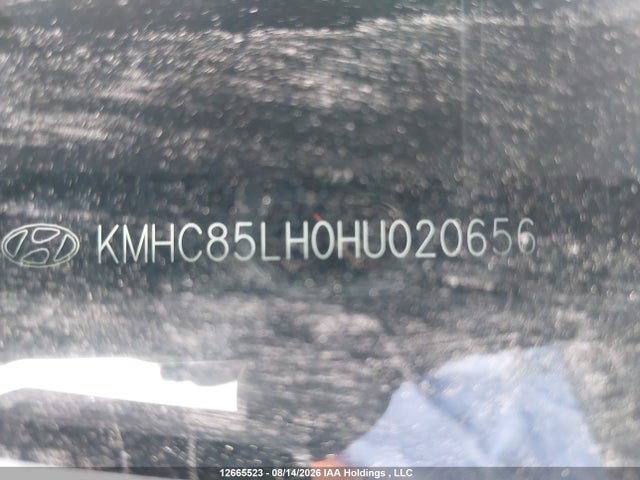 12665523 :رقم المزاد ، KMHC85LH0HU020656 vin ، 2017 Hyundai Ioniq Limited مزاد بيع