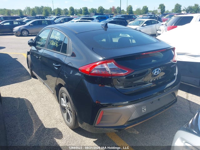 12665523 :رقم المزاد ، KMHC85LH0HU020656 vin ، 2017 Hyundai Ioniq Limited مزاد بيع