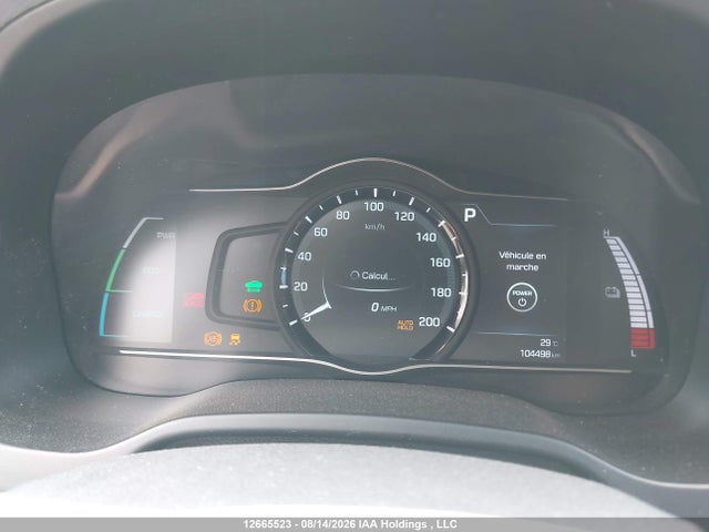 12665523 :رقم المزاد ، KMHC85LH0HU020656 vin ، 2017 Hyundai Ioniq Limited مزاد بيع