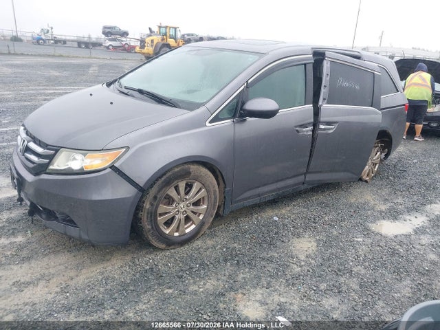 Продажа на аукционе авто 2014 Honda Odyssey Ex-l, vin: 5FNRL5H67EB501965, номер лота: 12665566