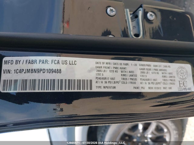 Jeep Cherokee Trailhawk 2023 1C4PJMBN9PD109488 Image 19