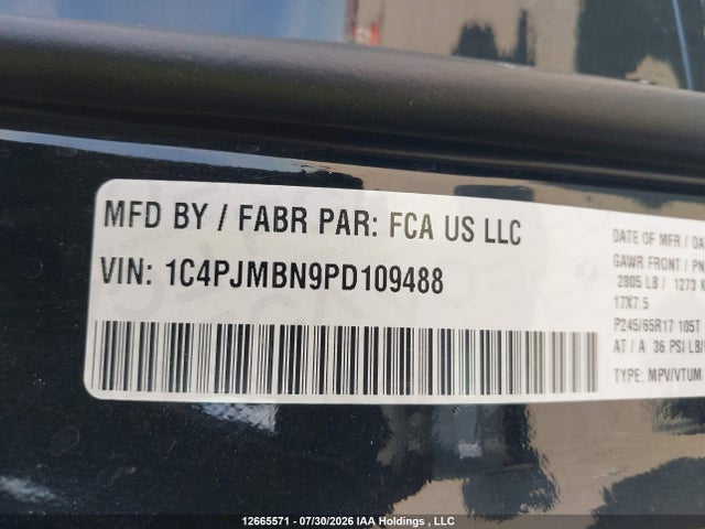 Jeep Cherokee Trailhawk 2023 1C4PJMBN9PD109488 Image 9