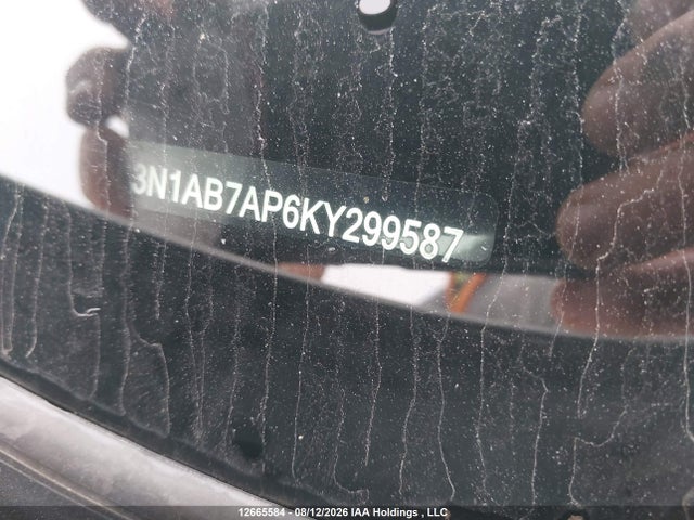 3N1AB7AP6KY299587 Nissan Sentra 1.8 S/1.8 Sv