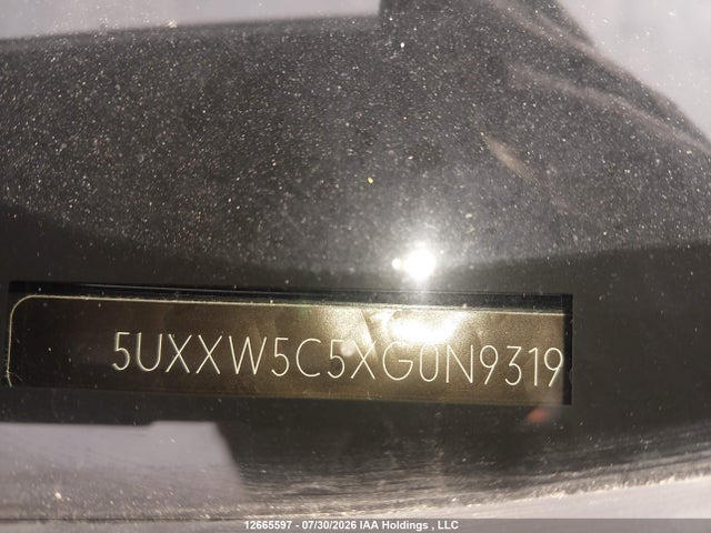 5UXXW5C5XG0N93196 BMW X4 Xdrive35i