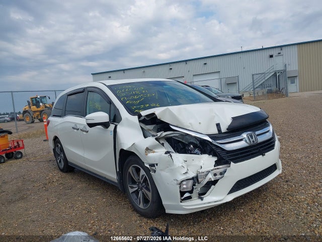 12665602 :رقم المزاد ، 5FNRL6H62KB511871 vin ، 2019 Honda Odyssey Exl مزاد بيع