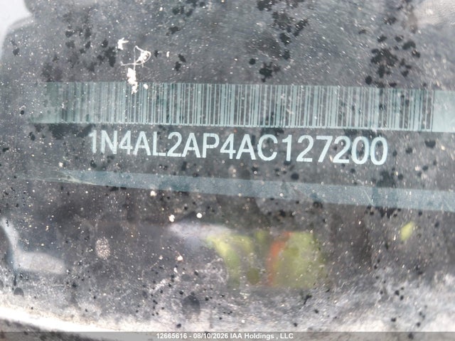 Aukcja sprzedaży 2010 Nissan Altima S, vin: 1N4AL2AP4AC127200, numer aukcji: 12665616