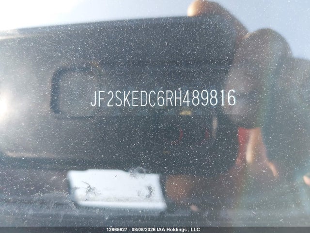 12665627 :رقم المزاد ، JF2SKEDC6RH489816 vin ، 2024 Subaru Forester مزاد بيع