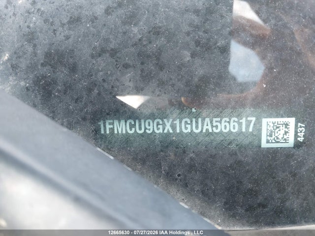 Продаж на аукціоні авто 2016 Ford Escape Se, vin: 1FMCU9GX1GUA56617, номер лоту: 12665630