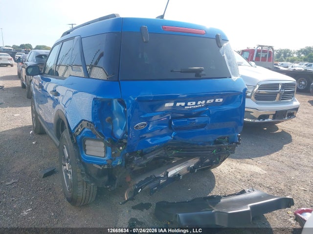 Продаж на аукціоні авто 2025 Ford Bronco Sport Big Bend, vin: 3FMCR9BN3SRE57156, номер лоту: 12665634