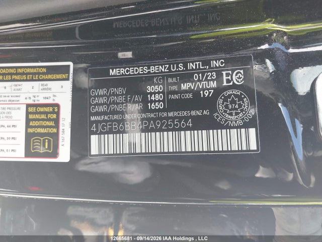 4JGFB6BB4PA925564 Mercedes-Benz Amg Gle 53 Coupe 4matic