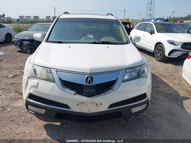 12665683 :رقم المزاد ، 2HNYD2H81CH000225 vin ، 2012 Acura Mdx Advance مزاد بيع