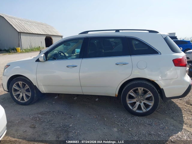 12665683 :رقم المزاد ، 2HNYD2H81CH000225 vin ، 2012 Acura Mdx Advance مزاد بيع