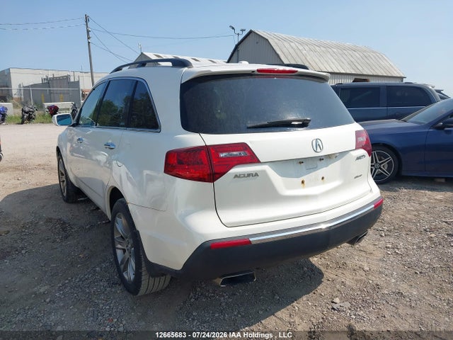 12665683 :رقم المزاد ، 2HNYD2H81CH000225 vin ، 2012 Acura Mdx Advance مزاد بيع