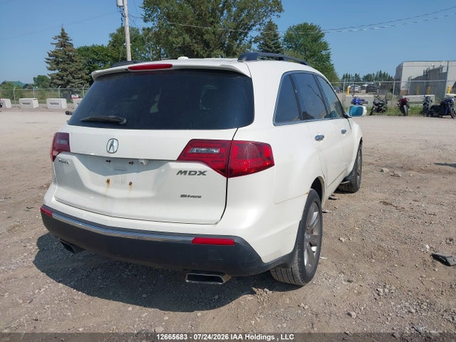 12665683 :رقم المزاد ، 2HNYD2H81CH000225 vin ، 2012 Acura Mdx Advance مزاد بيع