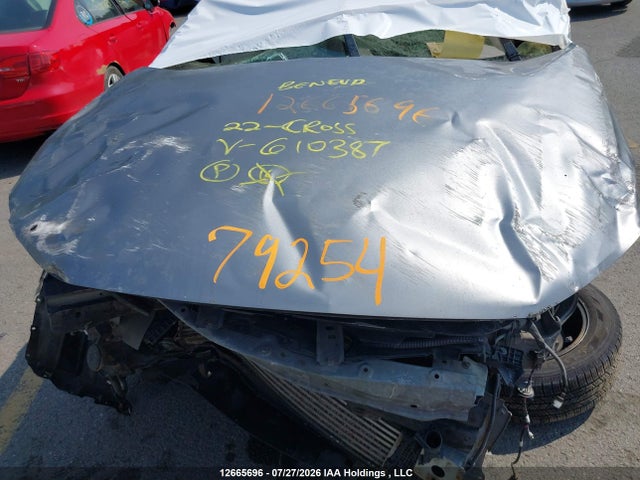 2022 Mitsubishi Eclipse Cross Es მანქანა იყიდება აუქციონზე, vin: JA4ATUAA9NZ610387, აუქციონის ნომერი: 12665696