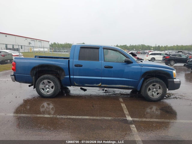 2005 Dodge Dakota Quad Slt მანქანა იყიდება აუქციონზე, vin: 1D7HW48K75S261321, აუქციონის ნომერი: 12665700