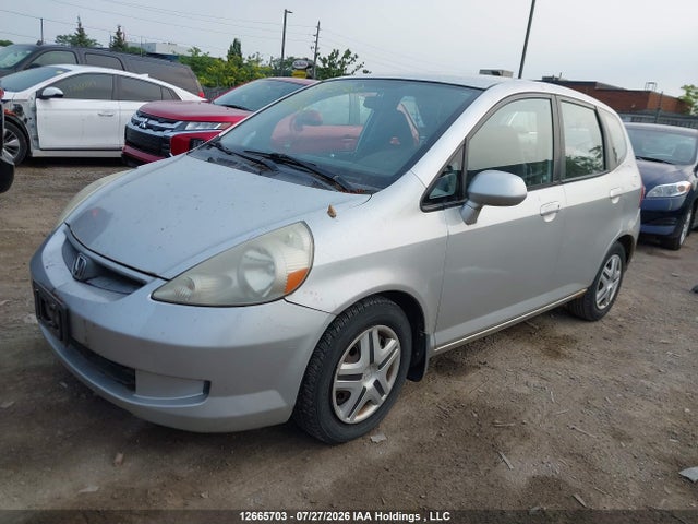 12665703 :رقم المزاد ، JHMGD38407S817204 vin ، 2007 Honda Fit مزاد بيع