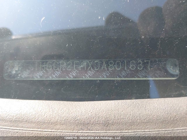 Продаж на аукціоні авто 2013 Honda Accord Touring, vin: 1HGCR2F9XDA801637, номер лоту: 12665718