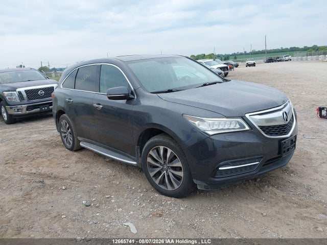 2015 Acura Mdx Technology მანქანა იყიდება აუქციონზე, vin: 5FRYD4H49FB502102, აუქციონის ნომერი: 12665741