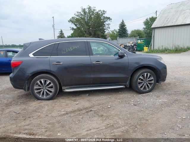 2015 Acura Mdx Technology მანქანა იყიდება აუქციონზე, vin: 5FRYD4H49FB502102, აუქციონის ნომერი: 12665741