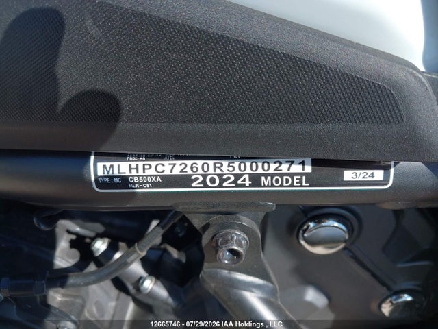 Honda Cb500 Xa 2024 MLHPC7260R5000271 Image 10