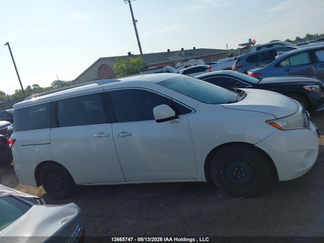 2011 Nissan Quest მანქანა იყიდება აუქციონზე, vin: JN8AE2KP1B9009398, აუქციონის ნომერი: 12665747