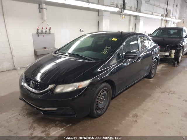 Honda Civic Lx 2014 2HGFB2F42EH037341 Image 2