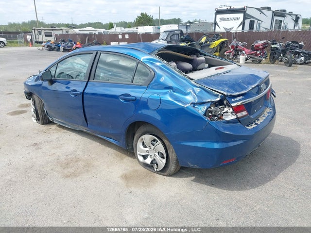Продаж на аукціоні авто 2014 Honda Civic Lx, vin: 2HGFB2F47EH002598, номер лоту: 12665765