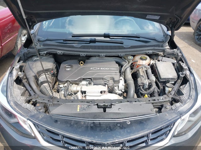 12665771 :رقم المزاد ، 3G1BE6SM7HS547082 vin ، 2017 Chevrolet Cruze Lt مزاد بيع