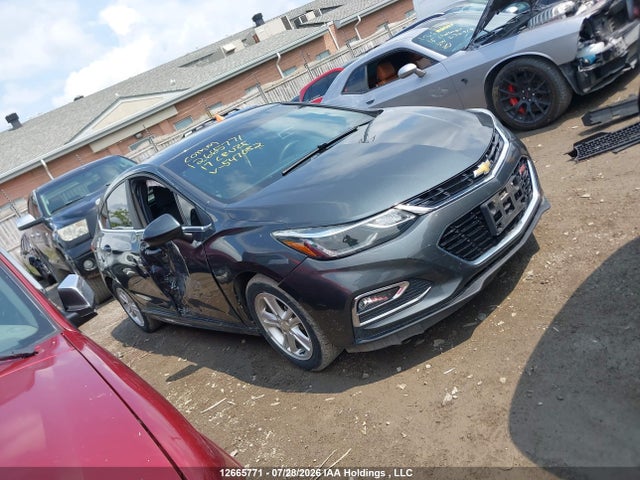 12665771 :رقم المزاد ، 3G1BE6SM7HS547082 vin ، 2017 Chevrolet Cruze Lt مزاد بيع
