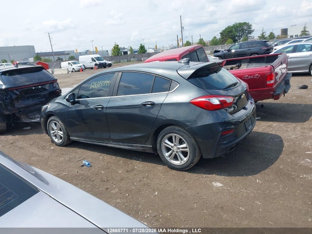 12665771 :رقم المزاد ، 3G1BE6SM7HS547082 vin ، 2017 Chevrolet Cruze Lt مزاد بيع