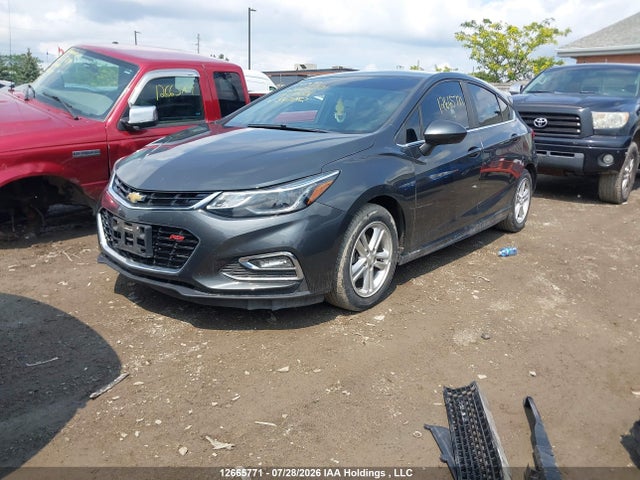 12665771 :رقم المزاد ، 3G1BE6SM7HS547082 vin ، 2017 Chevrolet Cruze Lt مزاد بيع