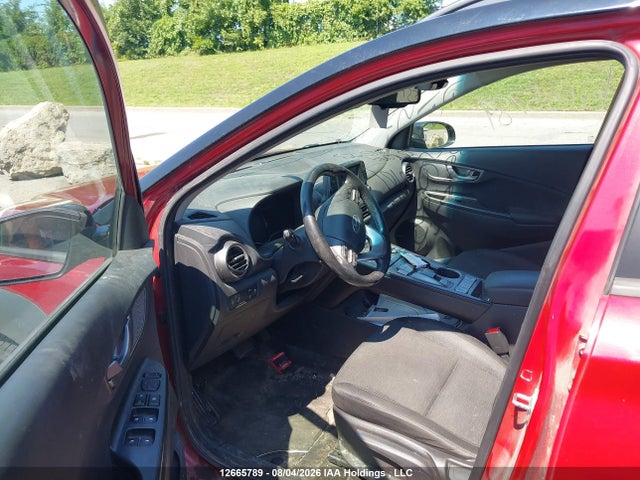 12665789 :رقم المزاد ، KM8K23AG6LU095723 vin ، 2020 Hyundai Kona Electric Preferred With Two-tone Roof مزاد بيع