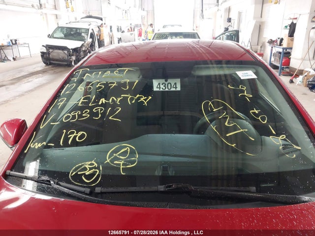 12665791 :رقم المزاد ، KMHD84LF9HU093912 vin ، 2017 Hyundai Elantra مزاد بيع