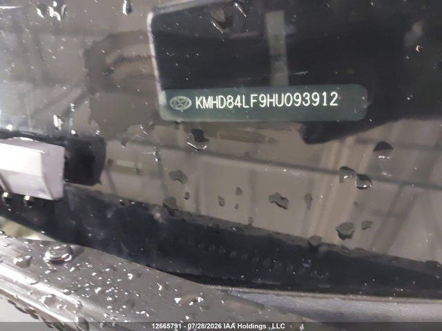 12665791 :رقم المزاد ، KMHD84LF9HU093912 vin ، 2017 Hyundai Elantra مزاد بيع