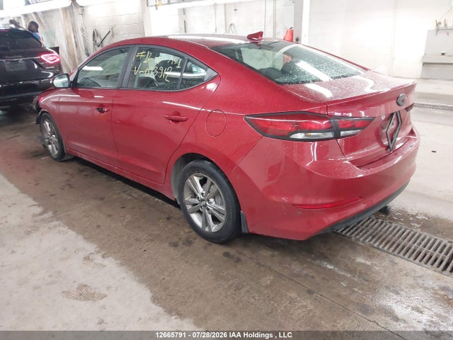 12665791 :رقم المزاد ، KMHD84LF9HU093912 vin ، 2017 Hyundai Elantra مزاد بيع