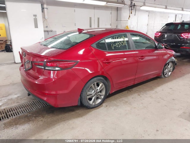 12665791 :رقم المزاد ، KMHD84LF9HU093912 vin ، 2017 Hyundai Elantra مزاد بيع