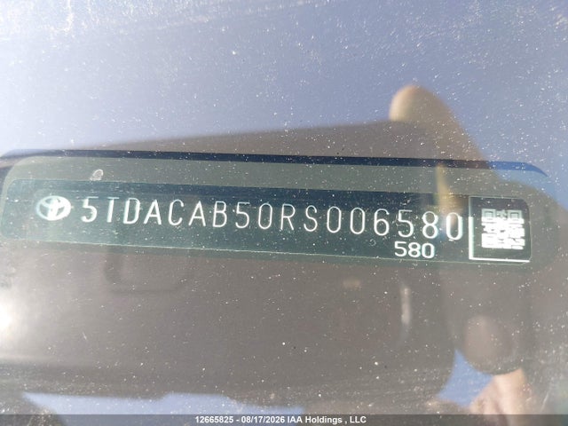 5TDACAB50RS006580 Toyota Grand Highlander Xle/limited